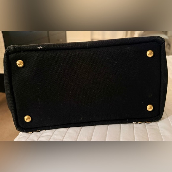 Prada Black Tote with Silver Studs - Picture 4 of 5